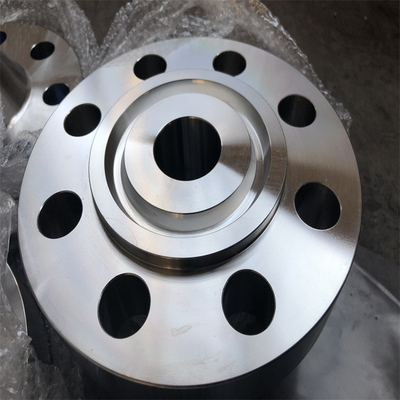 ASTM B16.5 Slip Pada Flensa Pipa Mengangkat Wajah 150 Lb 4 Inch Stainless Steel Ditempa