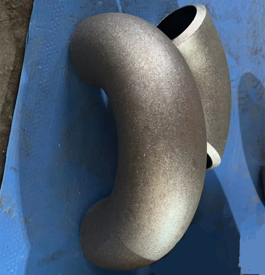 ANSI 6 Inch 45 Derajat Siku 60 Derajat A106 DN150 Butt Weld Carbon Steel