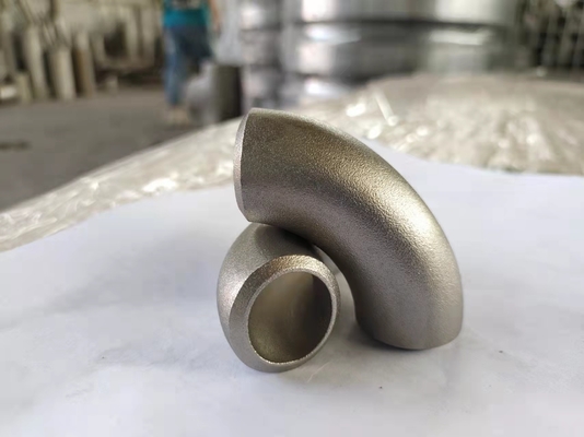 1D 1.5D 3D 90 Derajat Stainless Steel Bends Pipa Konektor Pengelasan SS304