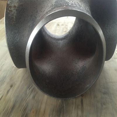 DIN DN 15 Tee Baja Karbon Setara ASTM A234 WPB Sch 80 Butt Weld Reducing Tee