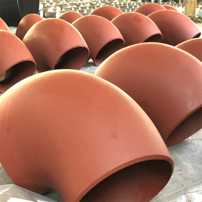 4 Inch 30 Derajat Butt Weld Pipe Elbow ASME B16.28 ASTM A815 Duplex 2507 WPS32750