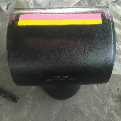 ANSI B16.9 Tee Baja Karbon 150LB 4 X 2 inci Sch 40 Reducing Tee