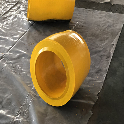 6 X 4 Peredam Baja Karbon Konsentris WPHY 65 XXS ASTM Butt Welded Black