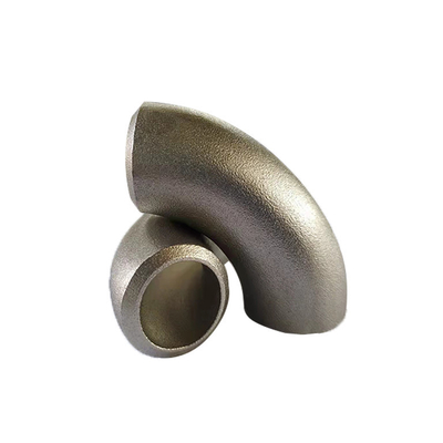 42 inci Jadwal 40 90 Derajat Siku A179 ASTM A420 WPL6 Buttweld Pipe Fittings
