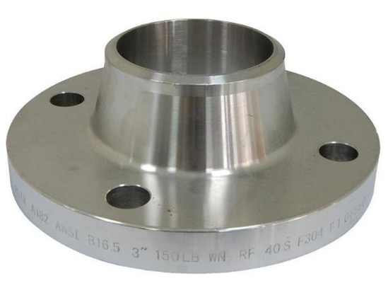 Flensa Pipa Leher Las Stainless Steel ASTM 2 Inch 8 Inch Mengangkat Wajah
