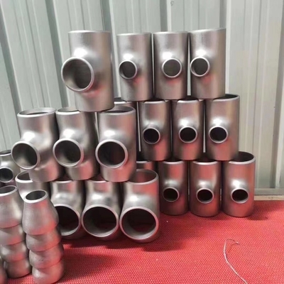 Sch 20 Dn1200 Reducer Tee Fitting Tee Baja Karbon ASTM A420 WPL6 Fittings