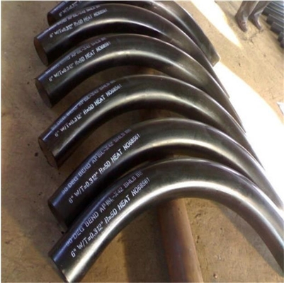 ANSI 6 Inch 45 Derajat Siku 60 Derajat A106 DN150 Butt Weld Carbon Steel