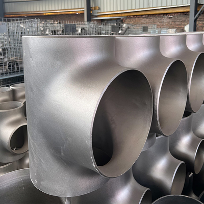 MSS API 5L Carbon Steel Tees Pipe Fitting Mengurangi Lateral Tee Sch 120