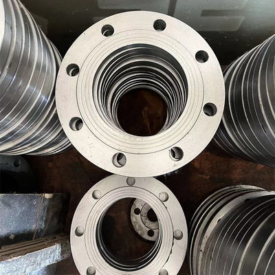 Sanitary 4 Inch Threaded Flange 300lbs PN40 Fitting Pipa Baja Lunak Untuk Pipa Drainase