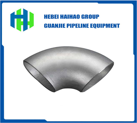 42 inci Jadwal 40 90 Derajat Siku A179 ASTM A420 WPL6 Buttweld Pipe Fittings