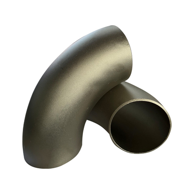 316L 310S Stainless Steel Sanitary Pipe Fittings Tabung Baja 90 Derajat LR Food Grade
