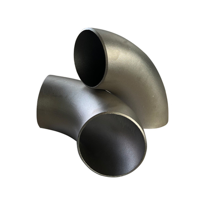 90 45 Derajat 8D Astm Steel Pipe Elbow Carbon Black Stainless Butter Welding