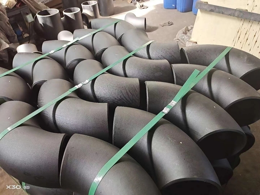 Asme B16.9 Alloy Steel Elbow Long Radius Buttweld Fittings 90 Derajat Seamless SCH10S