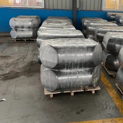 ASTM A860 Carbon Steel Tees SA 234 Sch 160 Mengurangi Pengecoran Tekuk Pipa