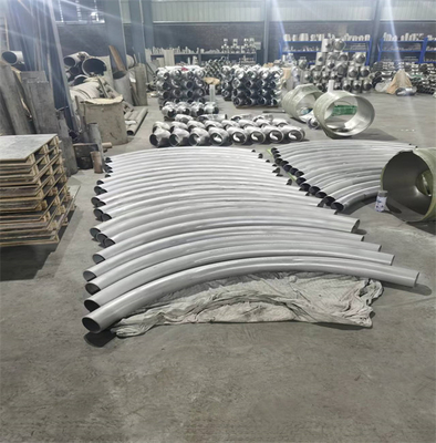 WPHY 60 30 Derajat Pipa Galvanis Siku A420 WPL6 A234 Baja Karbon WPB