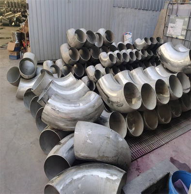 DN300 2 Inch 90 Derajat Siku Pipa Baja Fitting A234 WPB ANSI B16.9