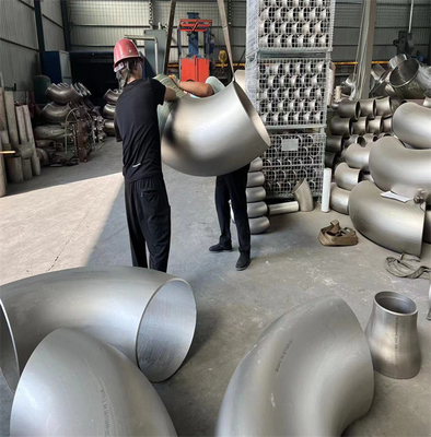 DN300 2 Inch 90 Derajat Siku Pipa Baja Fitting A234 WPB ANSI B16.9