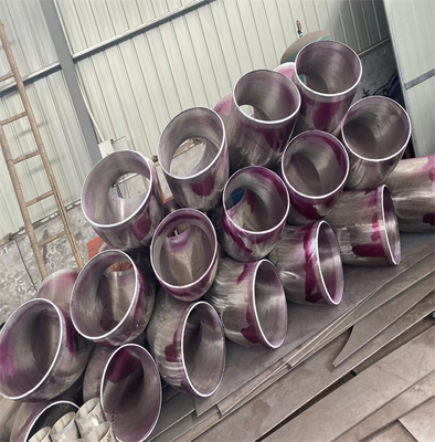 ASME API5L 90 Derajat Baja Karbon Siku Sch40 DN 15 1/2 &quot;- 48&quot;
