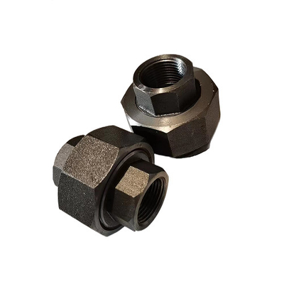 Union Steel Pipe Fittings Forged Asme B16.11 Kelas 3000 A106 Karbon