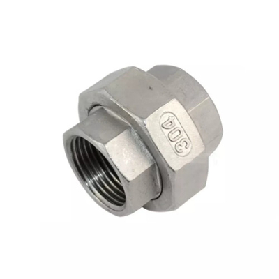 Union Steel Pipe Fittings Forged Asme B16.11 Kelas 3000 A106 Karbon