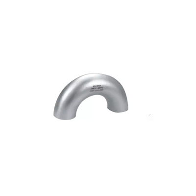 ASME B16.9 Seamless Butted Welding Baja Karbon Siku Pipa Fitting 180 Derajat 2D-5D Radius Pendek/Panjang