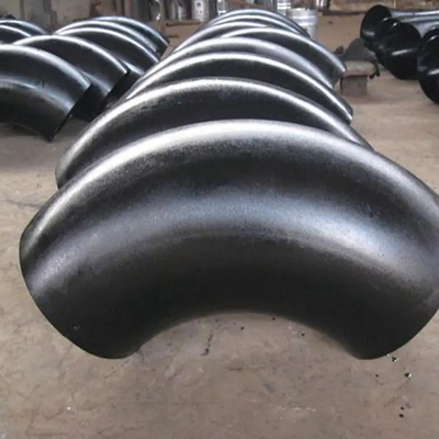 ASTM Butt Weld 90 Derajat Pipa Baja Karbon Siku EN10253 Standar