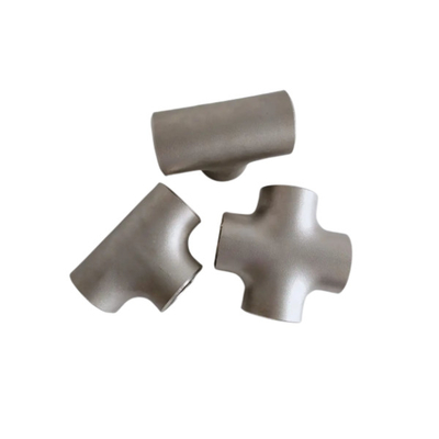 ASME B16.9 WP321 / 347 Stainless Steel Tee pipa baja melintasi layanan OEM