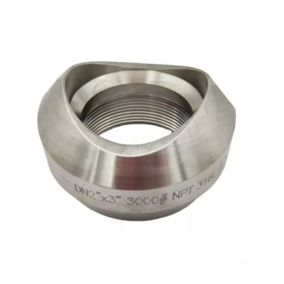 Kelas 3000 Carbon Steel Threadolet Pipe Fittings Female NPT Thread A105