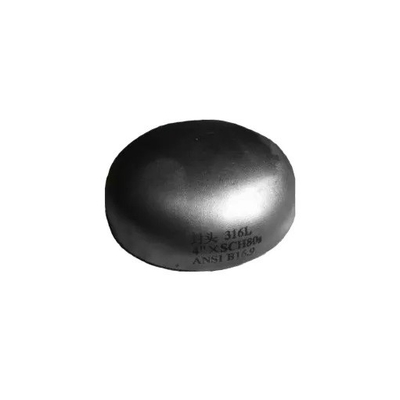 24 Inch 36 Inch Diameter Besar Tutup Ujung Baja Karbon Galvanis ASME B16.9