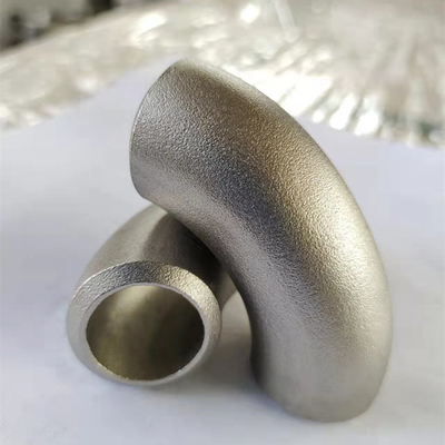Sch40 Baja Karbon 90 Derajat Siku ASME B16.9 ASTM A234 Wpb